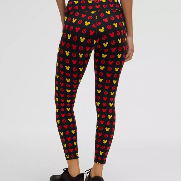 Disney X Lululemon Wunder Train High-Rise Tight 25" NWT Disney Classic Multi - Picture 2 of 7
